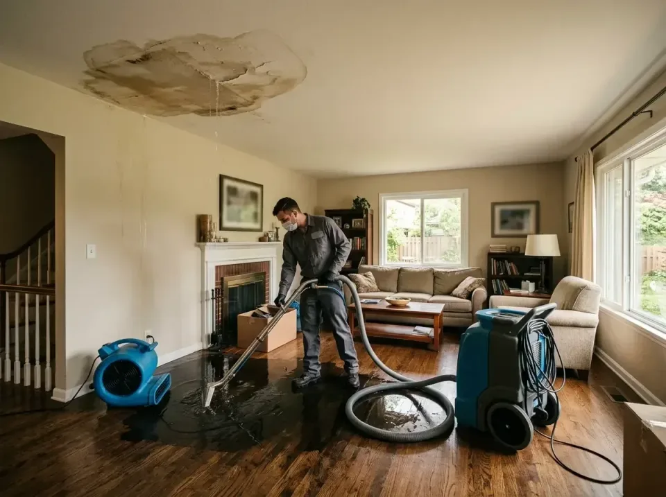 attic-pipe-burst-ceiling-drip-008 — frequently asked questions, Water Damage Restoration & Carpet Care in Albany, NY